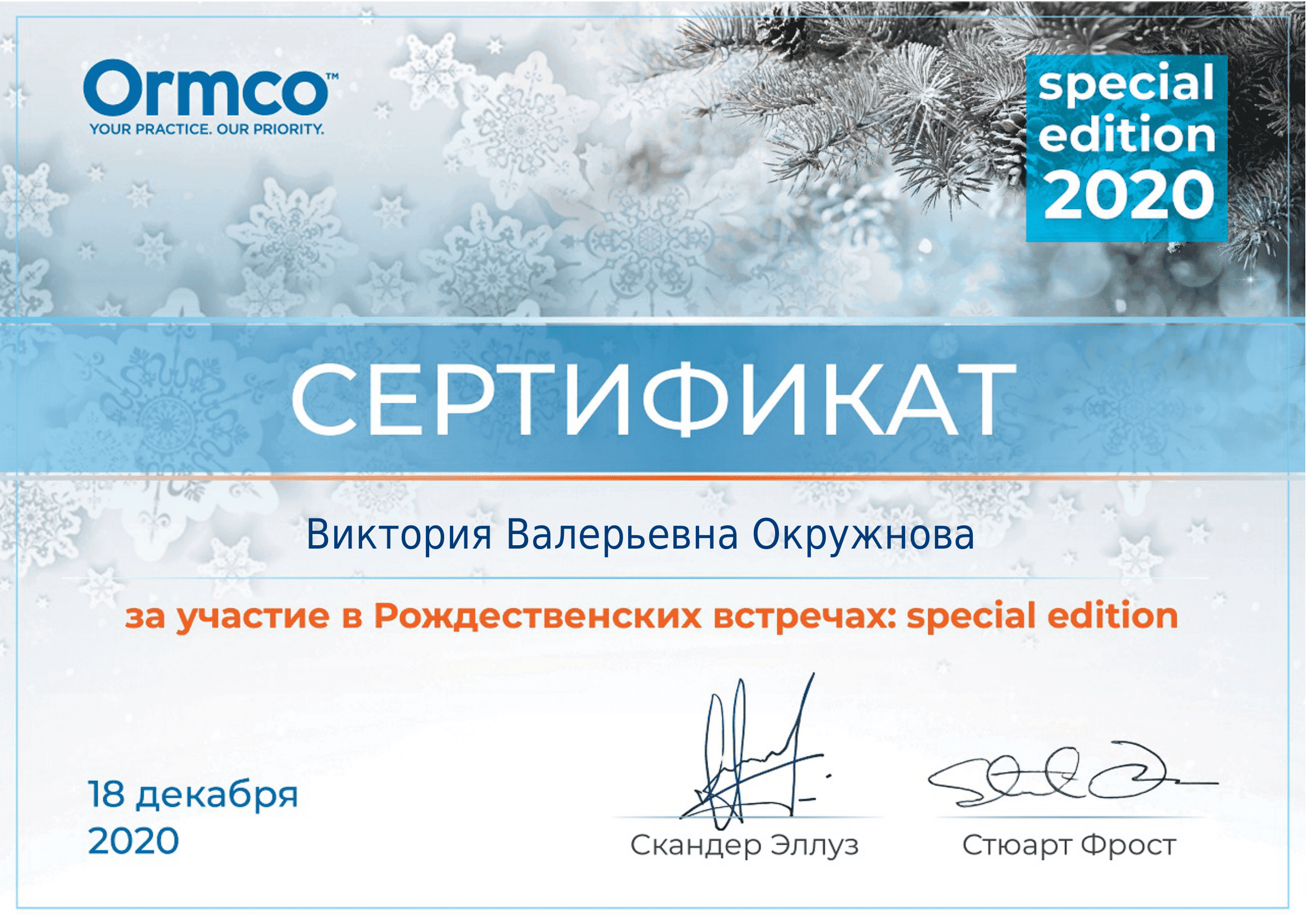 Сертификат 17